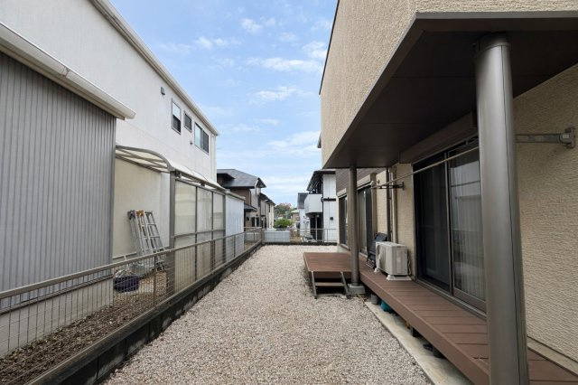 お庭で自由な時間を過ごせます