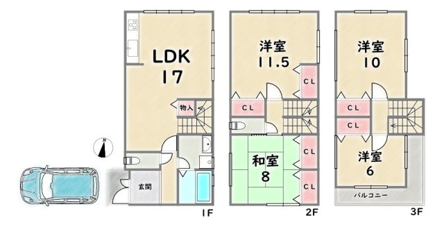 間取り：326000244703