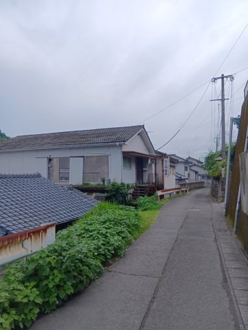 北側道路からの写真