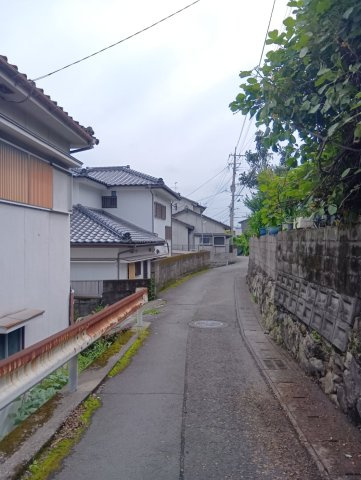 北側道路からの写真