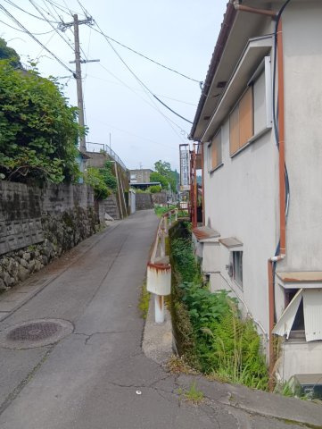 北側道路からの写真