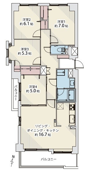 間取り：301000105088