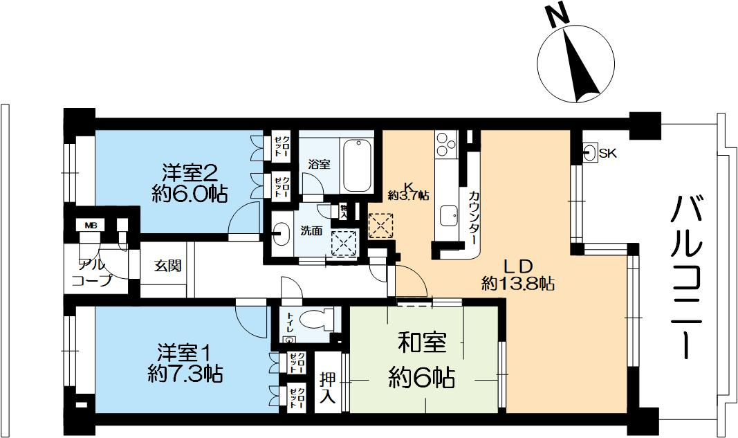 間取り：328000626458