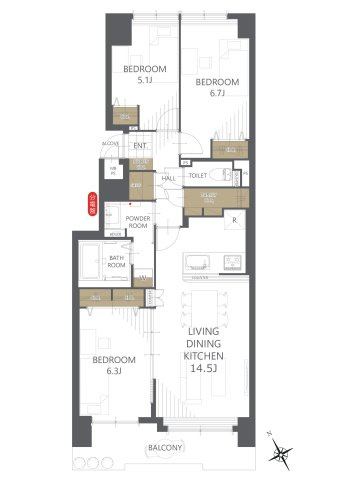 間取り：301000099356