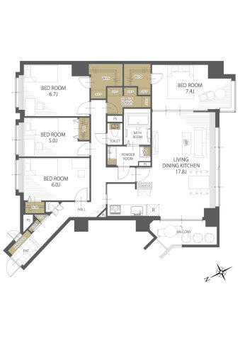 間取り：301000099358