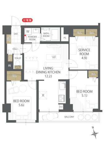 間取り：301000099378