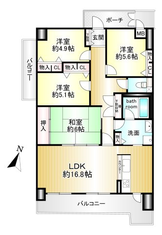 間取り：329000137314