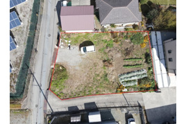 山梨市大野　売地の外観