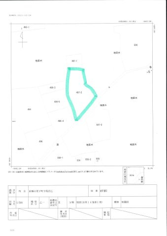 区画図：310000086375