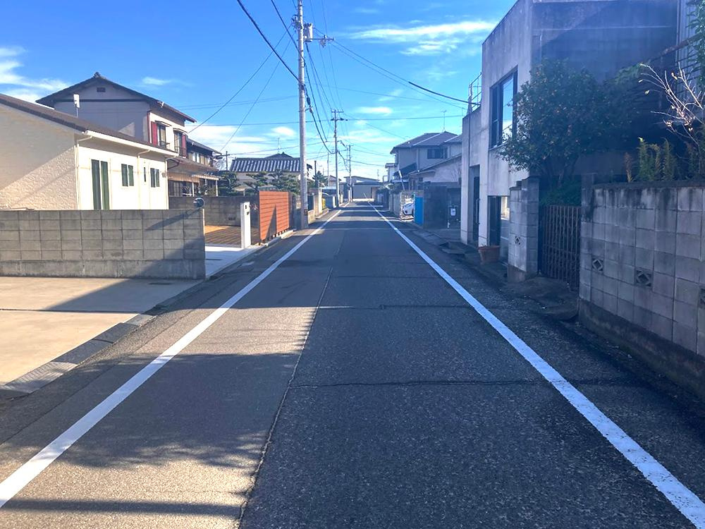 前面道路含む現地写真