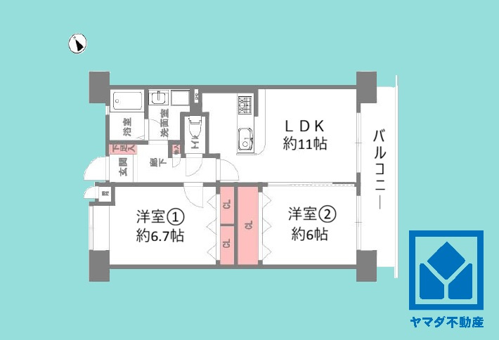 間取り：328000679419