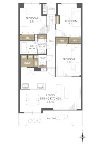 間取り：304000322018