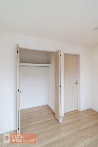 【収納】現地完成写真。しっかり収納がついております！