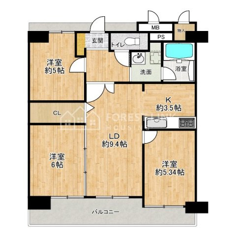 間取り：327002206359