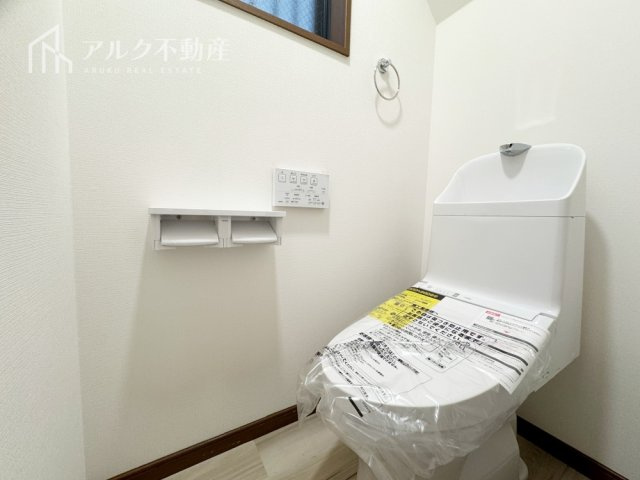新規交換済みのトイレです