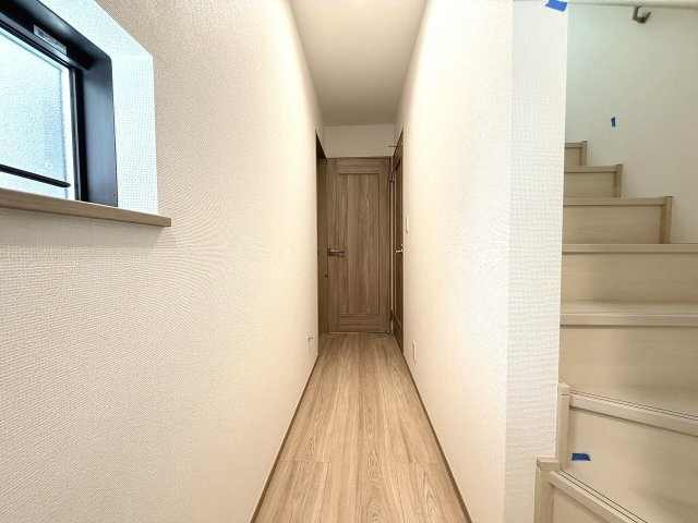 玄関からの様子。