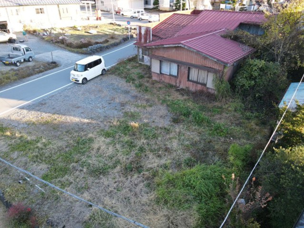 【富士吉田市向原　売地の外観】