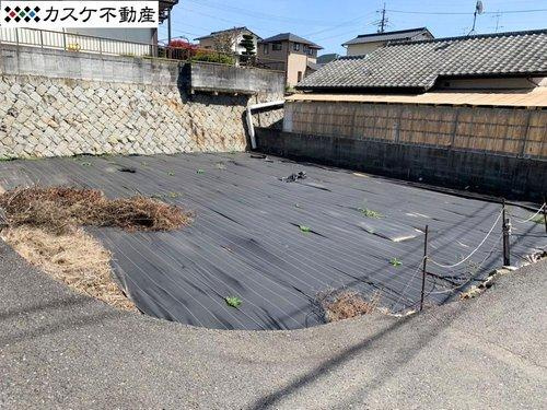 北西側から見た現地