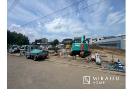 売地　あきる野市引田　全8区画の外観