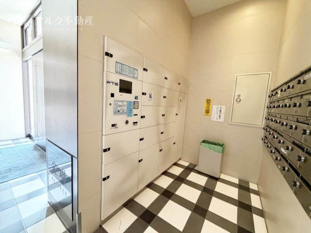 宅配ボックス完備のマンションです