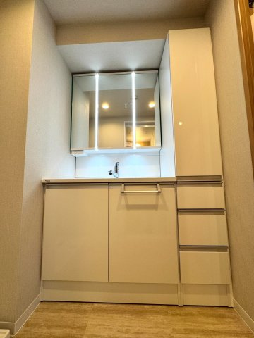 洗面台新規交換