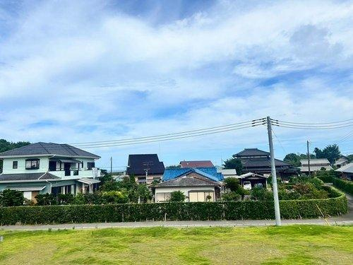 海が見えます
