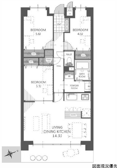 間取り：334000223724