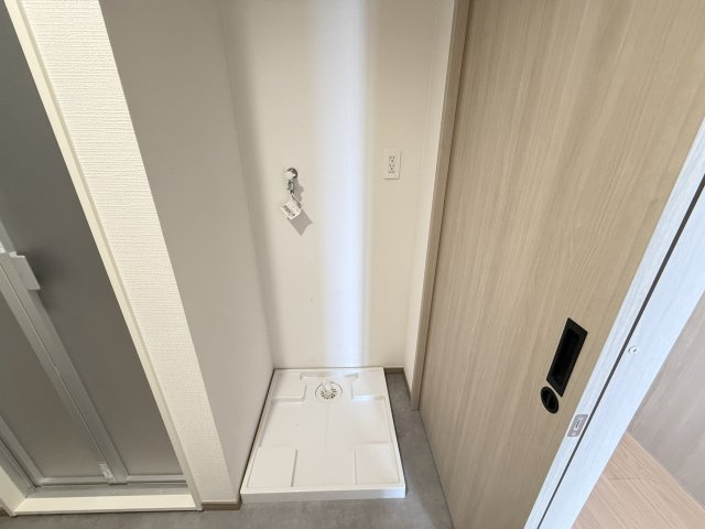 洗濯機置き場です。