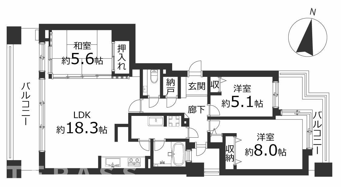 間取り：301000111631