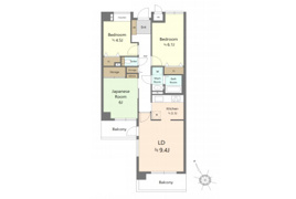 ビューパレー大宮の間取り