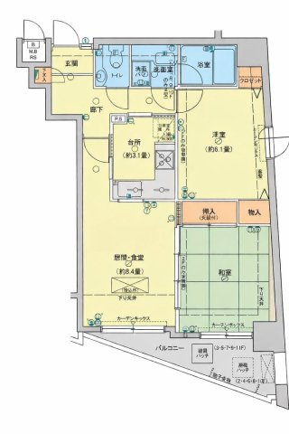 間取り：313004691387