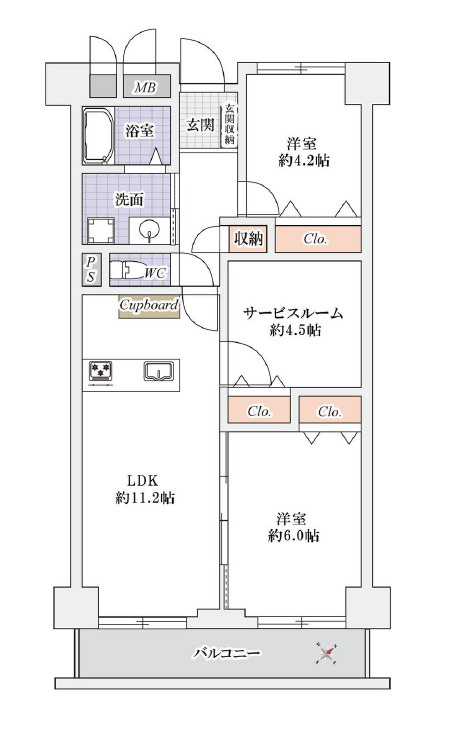 間取り：312001246348