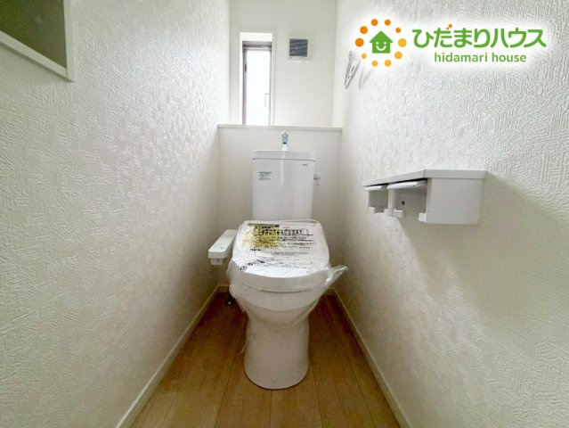トイレは1F、2F共に完備！取り合いになることがありませんね(^^)/