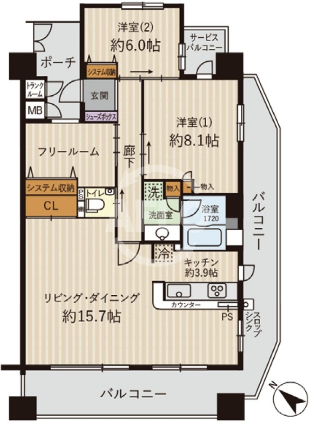 間取り：327002584412