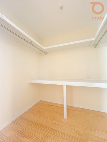 【ondo建物プラン例/WIC】　季節物や趣味用品、ご家族の衣類などをたっぷり収納できる大容量のウォークインクローゼット