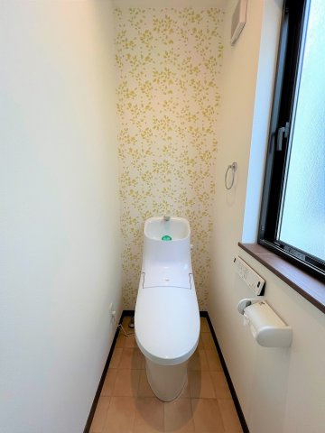 落ち着いたトイレです
