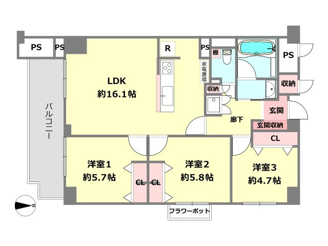 間取り：328000660636