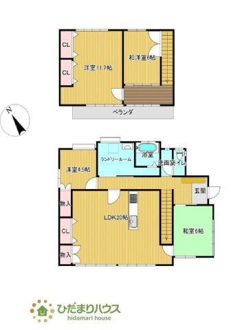 間取り：308000152582