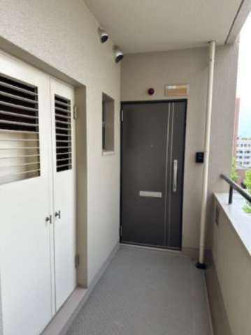 地上9階建ての6階部分。エレベーターがあるので、お出かけの際や荷物が多い時もスムーズな移動が叶います。