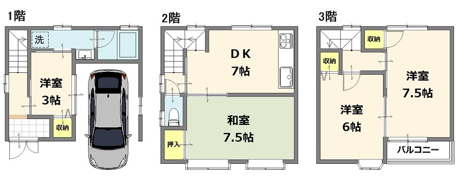 間取り：327001696259
