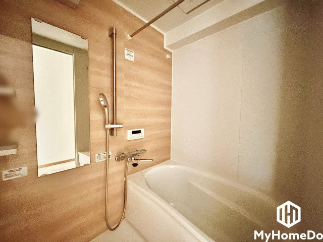 1日の疲れを癒す浴室でゆったりリフレッシュ。