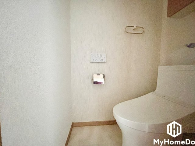 毎日使う場所だからこそ、快適さと清潔感にこだわったトイレ