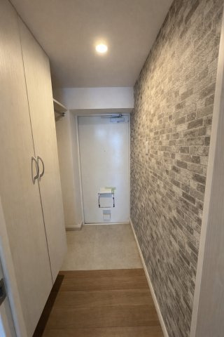 シンプルで使いやすい玄関です