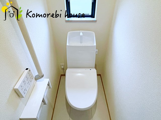 トイレもきれいです