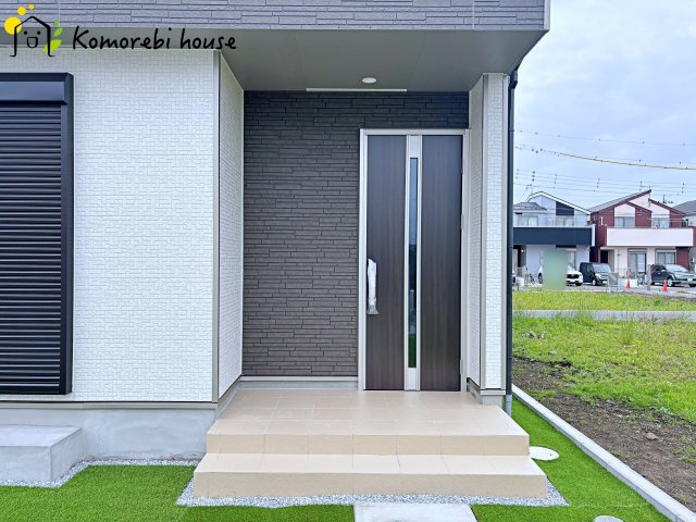 シンプルで使いやすい玄関です