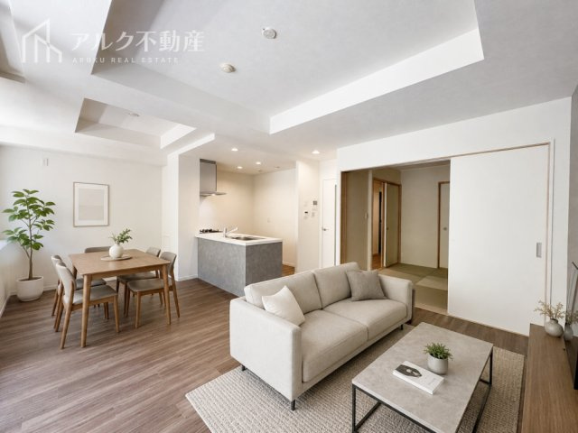 LDK約15.6帖※家具はCG加工です