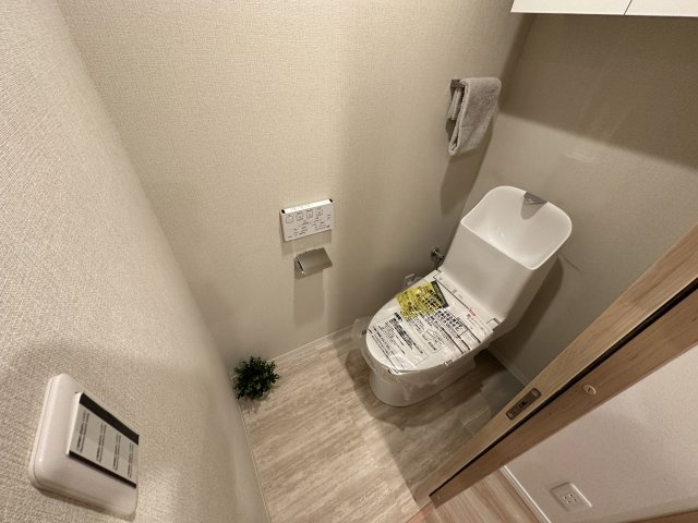 トイレもきれいです