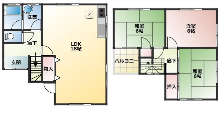 間取り：329000130533