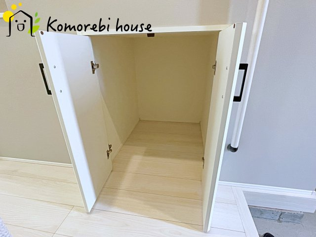 見せたくないものは隠しつつ、使いやすさと整理整頓の両方を叶えます。