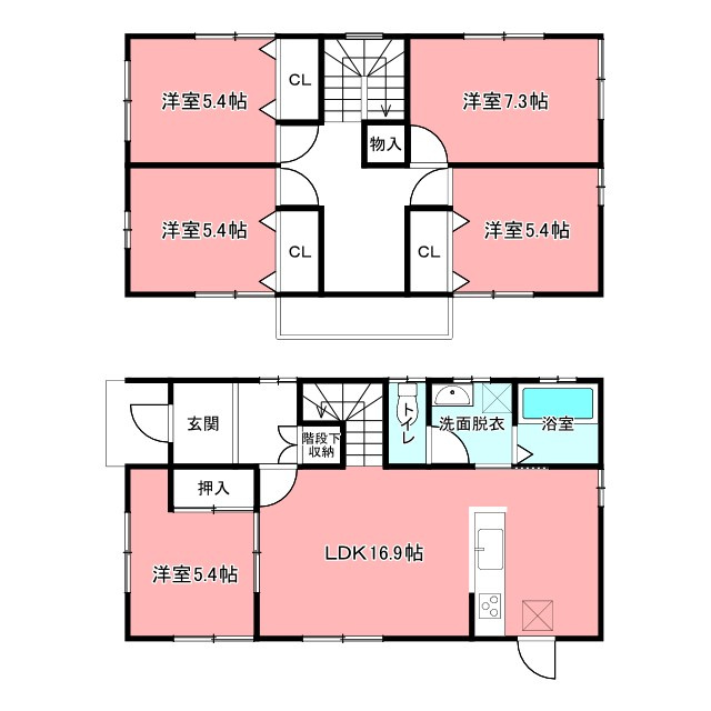 間取り：323000365484